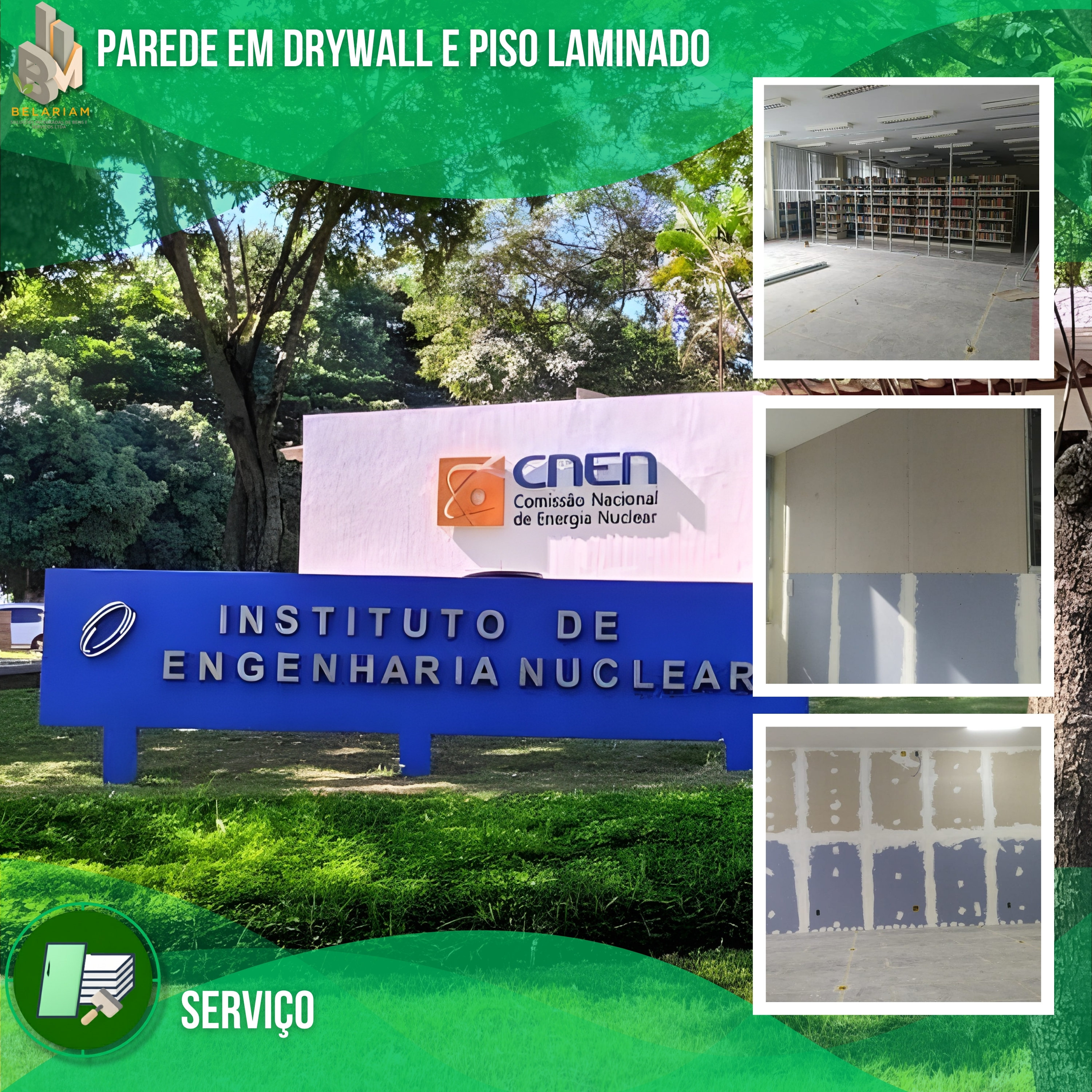 Drywall, Piso Click e Pintura Industrial - Foto D1